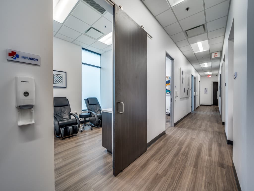Driven Healthcare wellness and infusion area